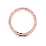 Matching Band for Enchanted Floral Halo Engagement Ring