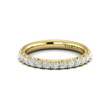 Matching Band for Timeless Cathedral Engagement Ring with Hidden Halo
