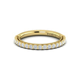 Matching Band for Floral Halo Round Engagement Ring