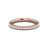 Matching Band for Floral Halo Oval Engagement Ring