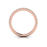 Matching Band for Bloom Halo Round Engagement Ring