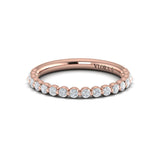 Matching Band for Floating Halo Round Engagement Ring