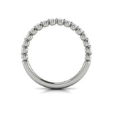 Matching Band for Floating Halo Round Engagement Ring