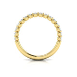 Matching Band for Floating Halo Round Engagement Ring