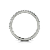 Matching Band for Entwined Solitaire Engagement Ring with Hidden Halo
