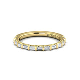 Matching Band for Shining Baguette Band Engagement Ring