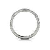 Matching Band for Woven Strands Engagement Ring