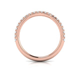 Matching Band for Entwined Hidden Halo Engagement Ring