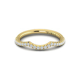 Matching Band for Entwined Hidden Halo Engagement Ring