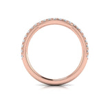 Matching Band for Entwined Oval Hidden Halo Engagement Ring