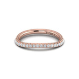 Matching Band for Entwined Round Diamond Engagement Ring