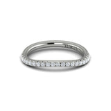 Matching Band for Entwined Round Diamond Engagement Ring