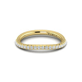Matching Band for Entwined Round Diamond Engagement Ring