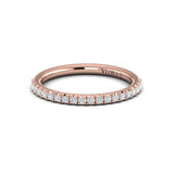 Matching Band for Bold Cathedral Oval Diamond Engagement Ring
