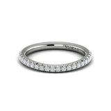 Matching Band for Dramatic Cathedral Hidden Halo Engagement Ring