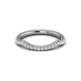 Matching Band for Entwined Round Engagement Ring