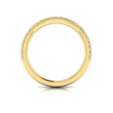 Matching Band for Entwined Round Engagement Ring