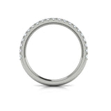 Matching Band for Cathedral Arch Double Halo Cushion Engagement Ring