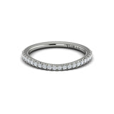 Matching Band for Floral Halo Engagement Ring