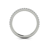 Matching Band for Floral Halo Engagement Ring