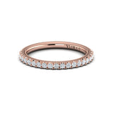 Matching Band for Deco Elegance Emerald Cut Halo Engagement Ring