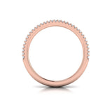Matching Band for Grand Cathedral Oval Diamond Engagement Ring