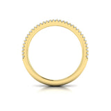 Matching Band for Grand Cathedral Oval Diamond Engagement Ring