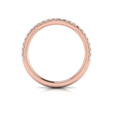 Matching Band for Enchanted Vine Oval Hidden Halo Engagement Ring