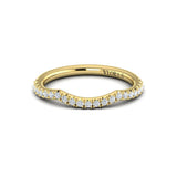 Matching Band for Enchanted Vine Oval Hidden Halo Engagement Ring