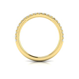 Matching Band for Enchanted Vine Oval Hidden Halo Engagement Ring