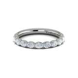 Matching Band for Graceful Round Diamond Engagement Ring