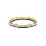 Matching Band for Entwined Halo Round Engagement Ring