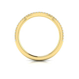 Matching Band for Entwined Halo Round Engagement Ring