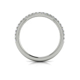 Matching Band for Entwined Oval Halo Engagement Ring