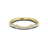 Matching Band for Entwined Oval Halo Engagement Ring