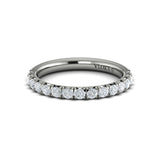 Matching Band for French Cathedral Round Diamond Engagement Ring