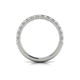 Matching Band for French Cathedral Round Diamond Engagement Ring