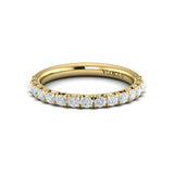 Matching Band for French Cathedral Round Diamond Engagement Ring