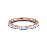 Matching Band for Serenity Oval Hidden Halo Engagement Ring