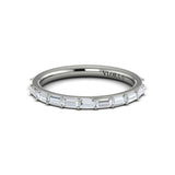Matching Band for Serenity Oval Hidden Halo Engagement Ring