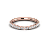 Matching Band for Timeless Halo Split Shank Oval Engagement Ring