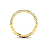 Matching Band for Splendid Cathedral Split Shank Oval Engagement Ring