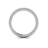 Matching Band for Solitaire Emerald Cut Engagement Ring