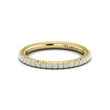 Matching Band for Solitaire Emerald Cut Engagement Ring