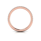 Matching Band for Charming Cathedral Split Shank Engagement Ring