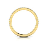 Matching Band for Charming Cathedral Split Shank Engagement Ring