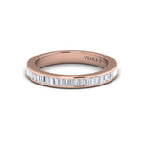 Matching Band for Opulent Cathedral Round Diamond Engagement Ring
