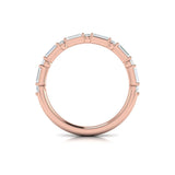 Matching Band for Extravagant Round Engagement Ring