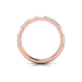 Matching Band for Intricate Oval Engagement Ring