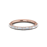 Matching Band for Crowned Engagement Ring